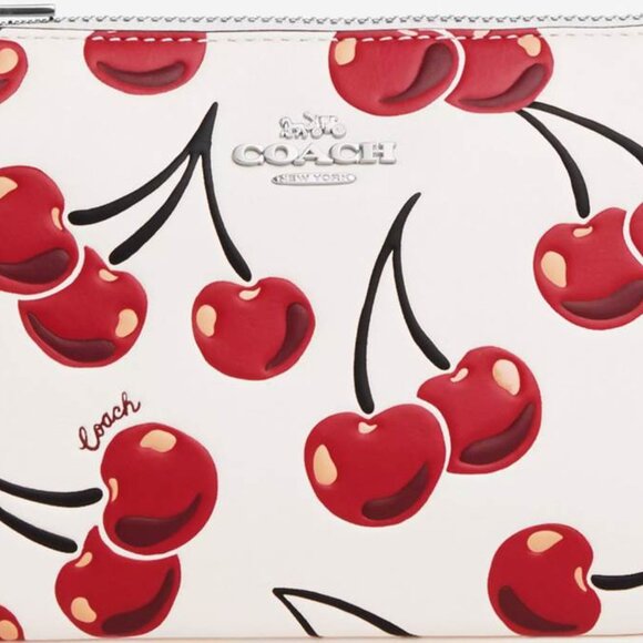 COACH Nolita 19 With Cherry Print NWT - Picture 7 of 8